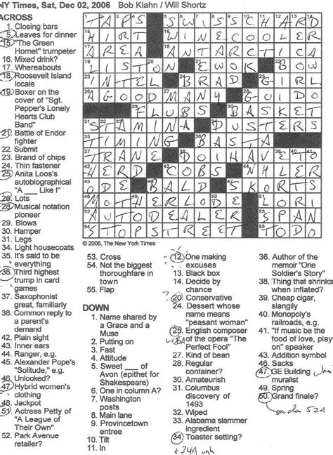 defied crossword puzzle.